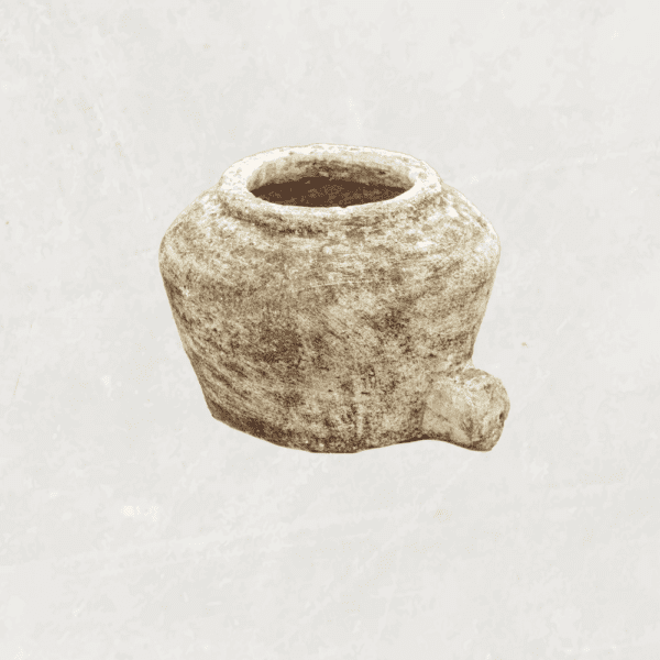 Traditionele opslagpot - Unieke afwerking - Taps (33 x 43)