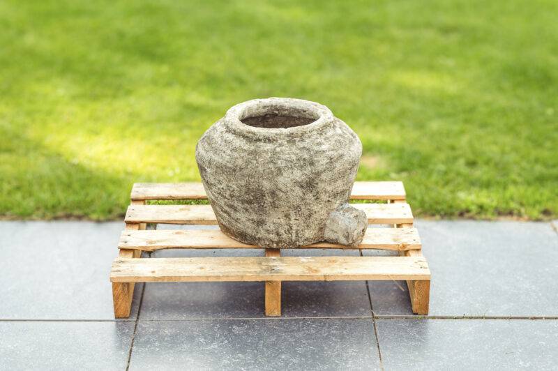 Traditionele opslagpot - Unieke afwerking - Taps (33 x 43) - Afbeelding 3